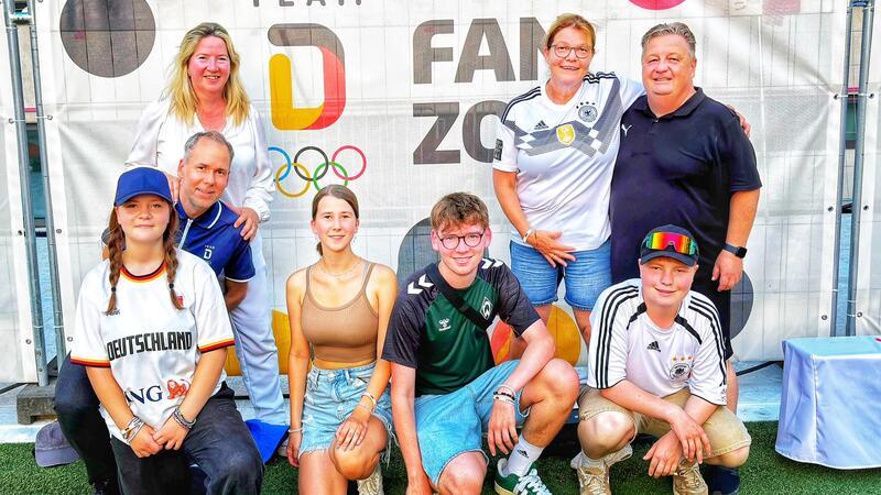 So erleben Menschen aus der Region Olympia in Paris Familie Becker und Butter in Paris. Sie empfanden die Spiele als Werbung für Frieden und Freiheit.
