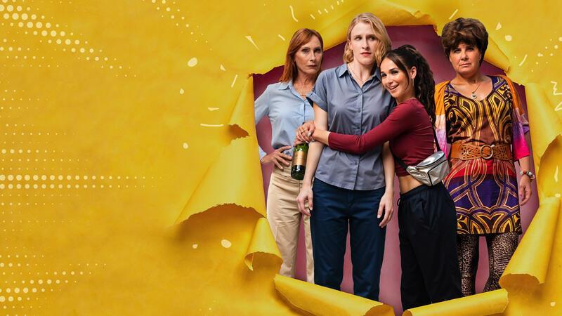 Familienbande (von links): Monika Giesinger (Andrea Sawatzki), Sandra Giesinger (Klara Lange), Sandy Koslowski (Cosima Henman) und Gabi Koslowski (Anita Vulesica).