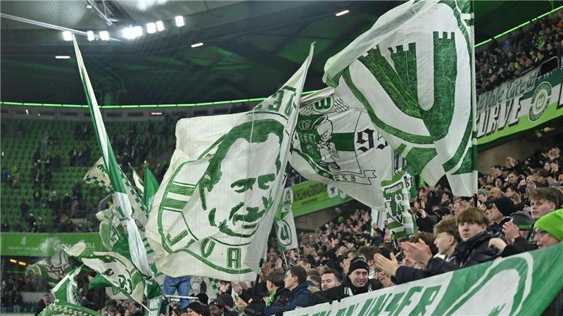 Fans des VfL Wolfsburg. (Archiv)