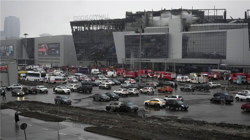Fast 150 Menschen wurden bei dem Überfall auf die Moskauer Konzerthalle Crocus City Hall getötet. (Archivbild)
