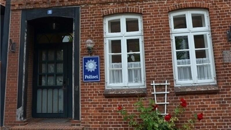 Fast filmreif: die urige kleine Polizeistation im Zentrum von Freiburg.