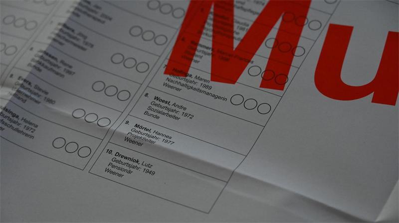 Fauxpas auf dem Wahlzettel: Bei einigen Kandidaten für die Kreistagswahl im Landkreis Leer fehlt das übliche Ankreuzfeld.