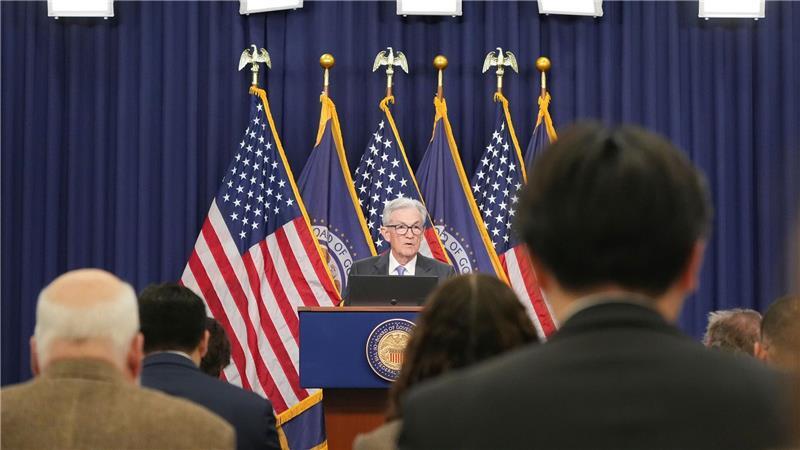 Fed-Chef Jerome Powell sieht keine Änderungen an den Aussichten für Beschäftigung und Inflation seit dem letzten Zinsentscheid.