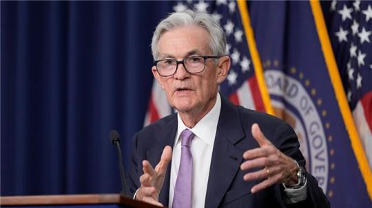 Fed-Chef Powell begründet die Entscheidung der US-Notenbank.