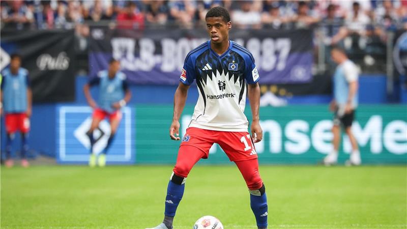 Fehlt die restliche Hinrunde: HSV-Verteidiger Warmed Omari