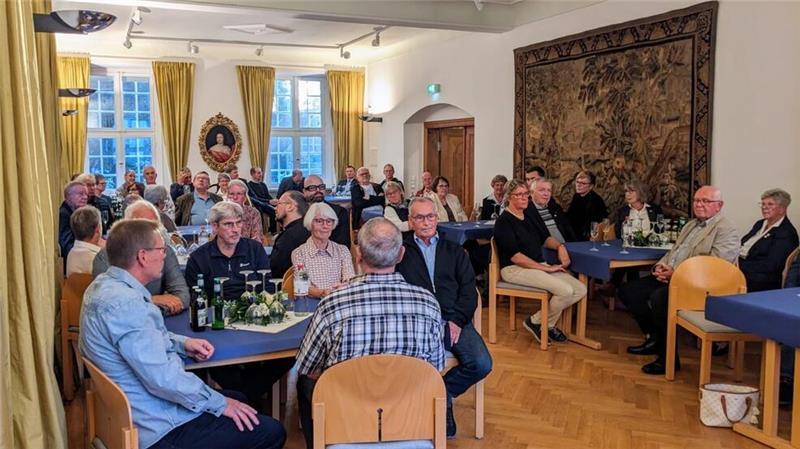 Feierstunde im Rahmen der Verleihung des Ehrentalers der Samtgemeinde Horneburg im Schloss Agathenburg.