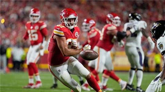 Feierte einen Auftaktsieg mit den Kansas City Chiefs: Travis Kelce
