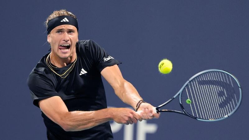 Zverev gelingt souveräner Auftaktsieg in Miami Feierte in Florida einen Auftaktsieg: Alexander Zverev.