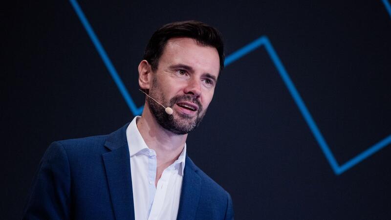 Gamesbranche macht beim Wachstum eine Verschnaufpause Felix Falk, Geschäftsführer des Verbandes Game, spricht auf einer Pressekonferenz. (Archivbild)