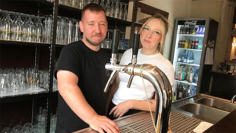 Felix Fitze und Kika Peldziute vermissen ihren Jazz Man sehr.