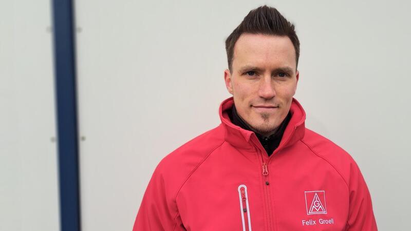 Felix Groell ist Gewerkschaftssekretär bei der IG Metall Weser-Elbe.