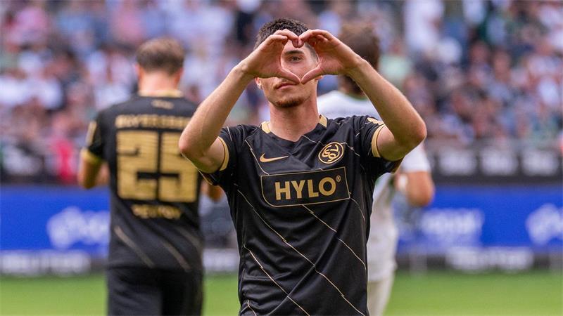 Felix Keidel (SV Elversberg) ist schon Bundesliga-Torschütze.