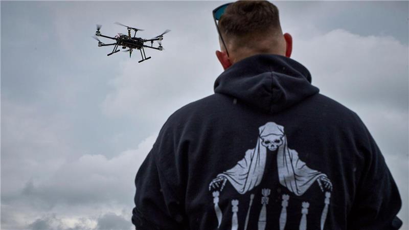 Ukraine: Russischer Hubschrauber mit Drohne abgeschossen Ferngesteuerte Drohnen spielen in der Ukraine eine wichtige Rolle. (Archivbild)