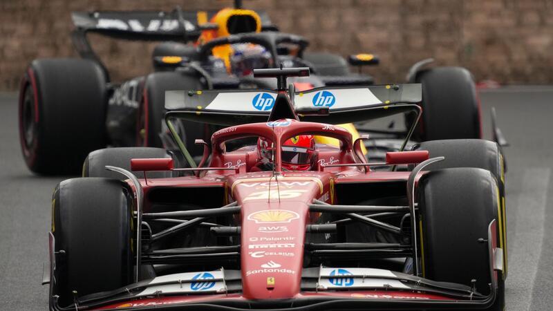 Leclerc fährt Tagesbestzeit im Formel-1-Training von Baku Ferrari-Pilot Charles Leclerc holte sich die Bestzeit im Training von Baku.