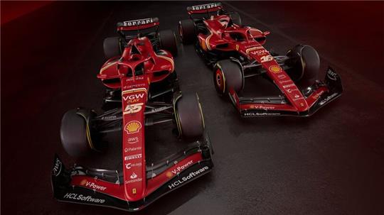 Ferrari hat seinen neuen Boliden für die Formel-1-Saison 2024 vorgestellt.