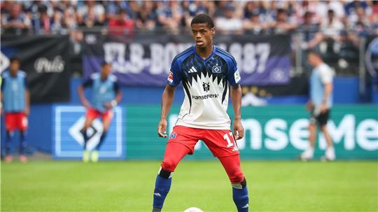 Fest verpflichtet: HSV-Profi Warmed Omari.