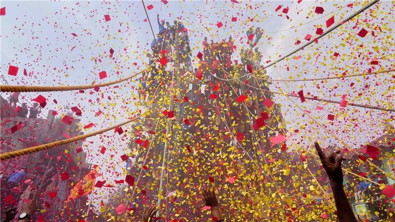 Fest zu Ehren der Göttin Raiba Devi in Indien