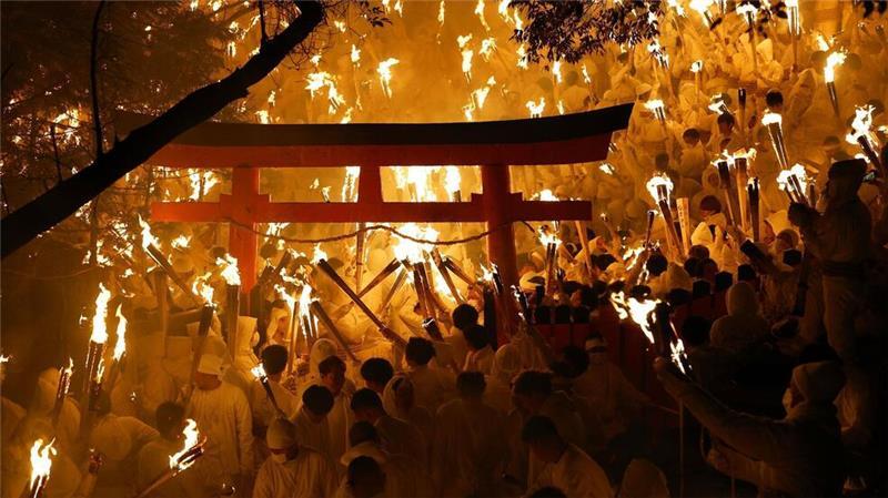 Feuerfest im westlichen Japan