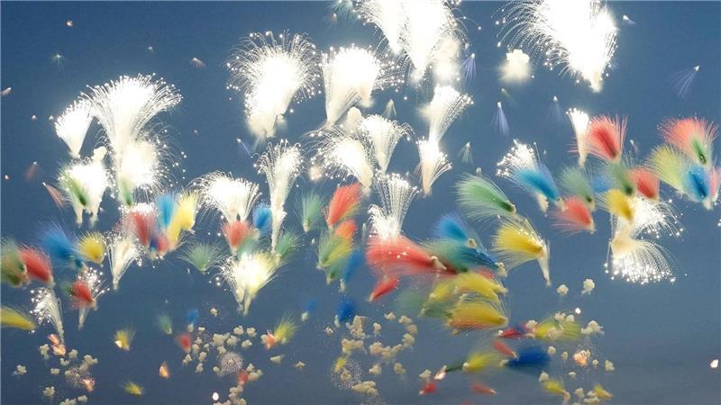 Bilder des Tages Feuerwerk explodiert während der Eröffnungsfeier der World Games 2025 in Chengdu in der südwestchinesischen Provinz Sichuan.