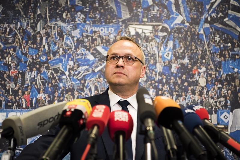 Finanzvorstand Frank Wettstein arbeitet seit 2014 beim HSV. Foto: Malte Christians/dpa