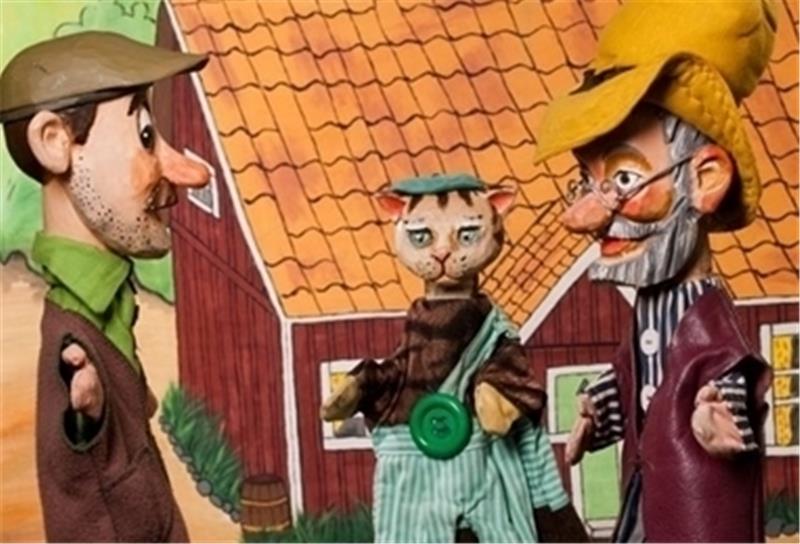 Findus und Pettersson als Figurentheater.