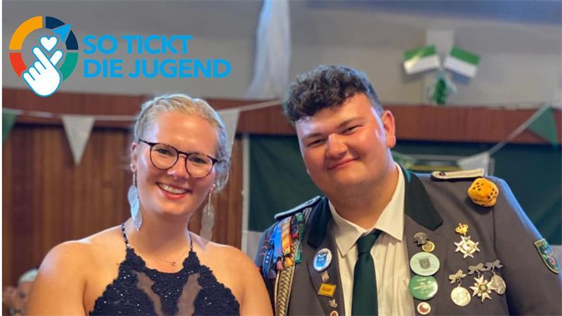 Finja Kailuweit und Ole Schmidt leiten die Jungschützenabteilung des SV Assel.