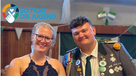 Finja Kailuweit und Ole Schmidt leiten die Jungschützenabteilung des SV Assel.