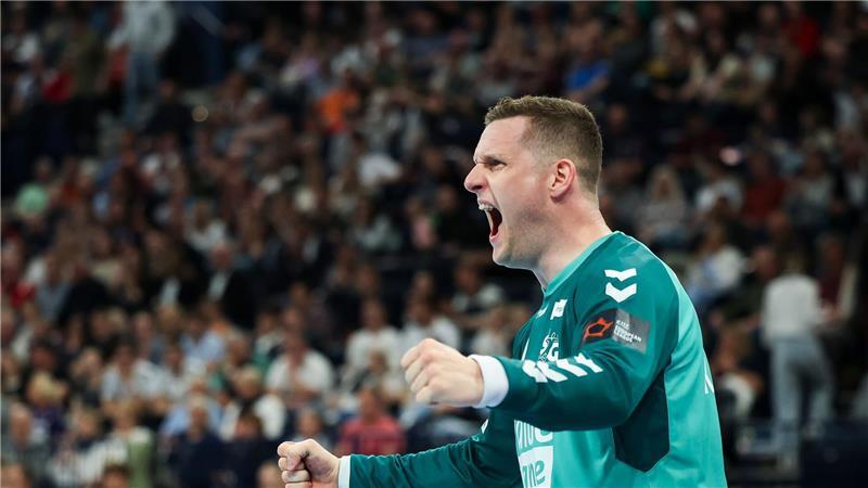 Flensburgs Torwart Kevin Möller zeigte eine überragende Partie.