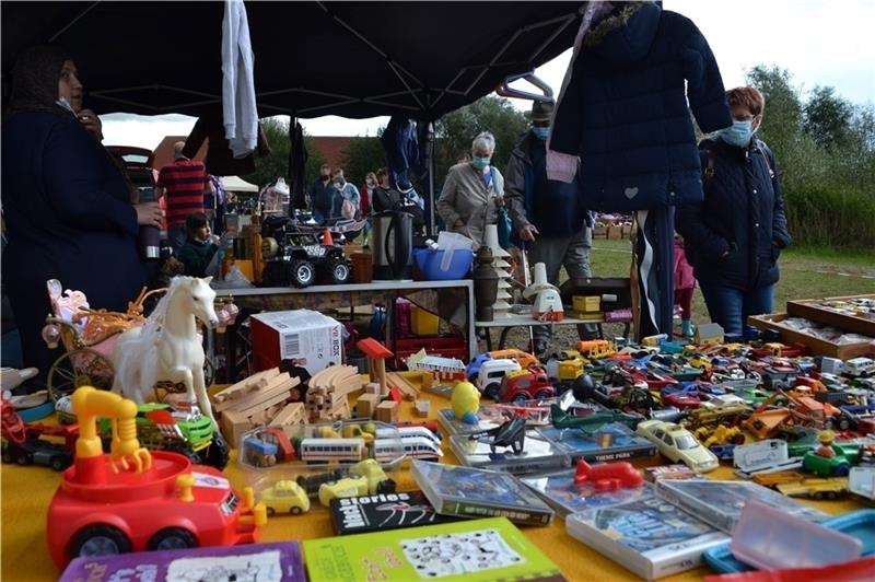 Flohmarkt mit dem Bürgerverein Altkloster Flohmarkt. Foto: Helfferich