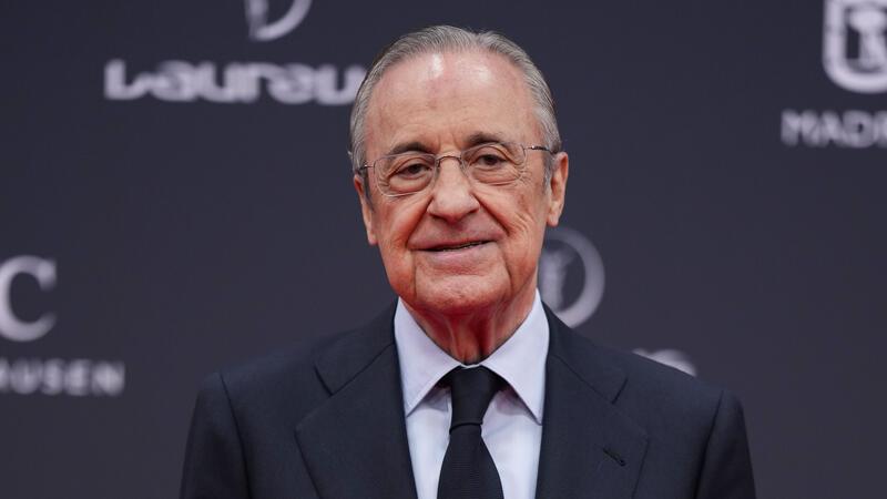 Umstrittene Fußball-Superliga mit Klage erfolgreich Florentino Perez, Präsident von Real Madrid, gilt als Hauptförderer der umstrittenen Superliga.