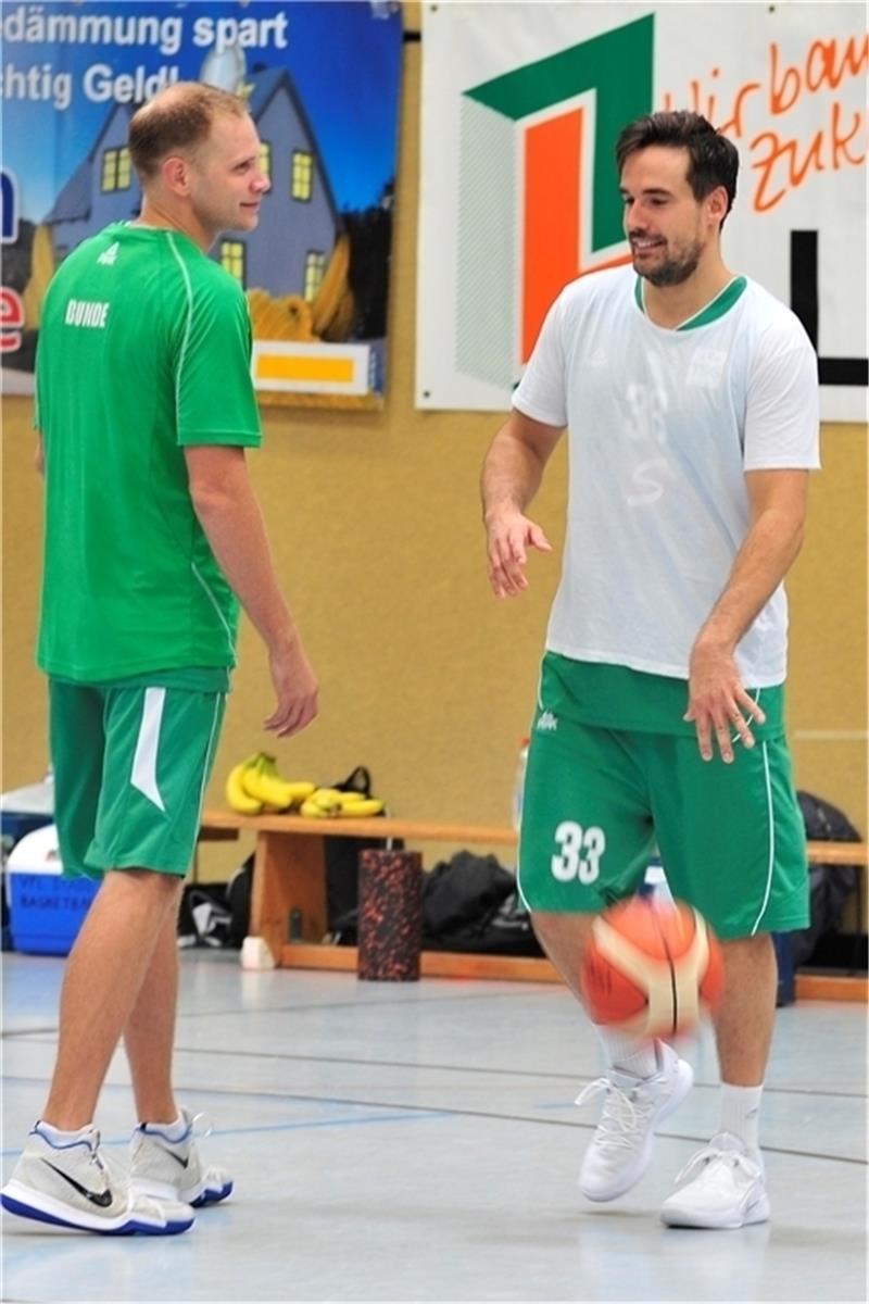 Florian Bunde (links) und Steffen Kiese kommen zu ihrem Ex-Verein .