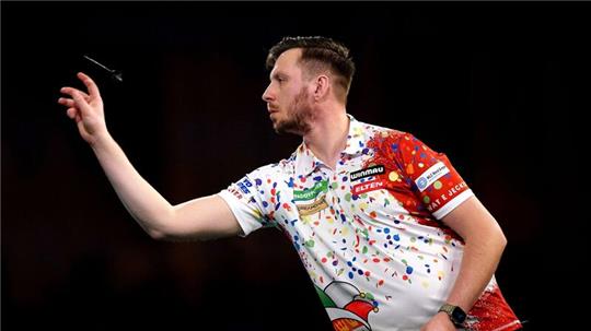 Florian Hempel ist bei der Darts-WM in London ausgeschieden.