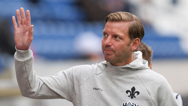 Darmstadt siegt auch mit Kohfeldt nicht Florian Kohfeldt gab sein Debüt als Trainer von Darmstadt 98.