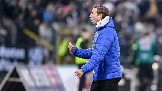 Florian Kohfeldt trieb seine Darmstädter an.