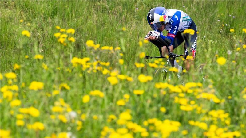 Florian Lipowitz legte ein überzeugendes Zeitfahren ab.