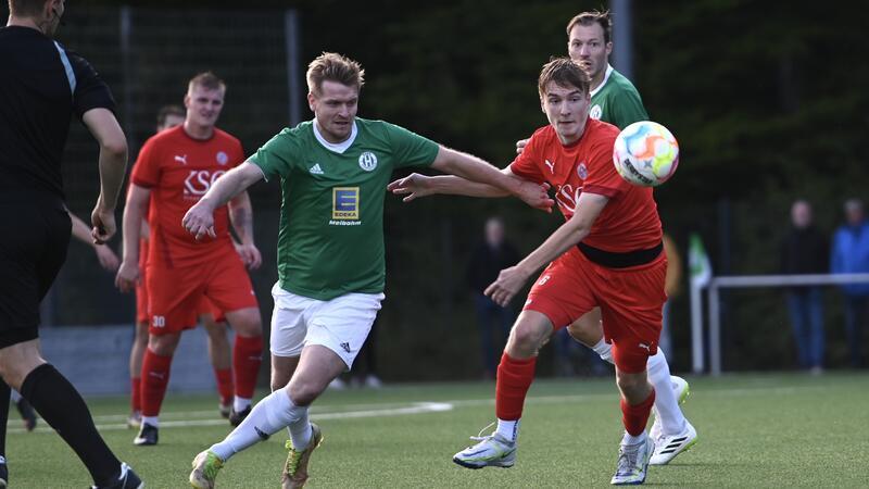 Florian Nagel (links) spielt kommende Saison in der Bezirksliga.