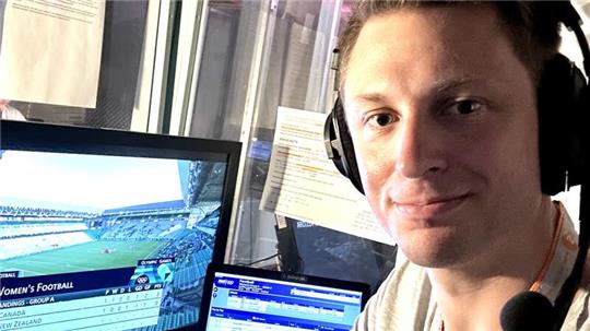 Florian Obst war fast täglich für das ZDF im Einsatz, manchmal auch zweimal.