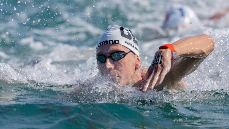 Keine Olympia-Form: Wellbrock im Freiwasser wieder besiegt Florian Wellbrock konnte bei der WM erneut nicht in die Medaillenränge schwimmen.
