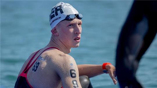 Florian Wellbrock schwamm im Freiwasser-Rennen über zehn Kilometer nur auf Rang 29.