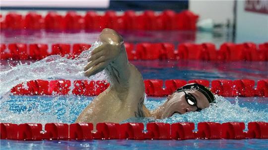Florian Wellbrock schwimmt über 800 Meter zu WM-Silber.