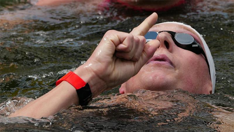 Kein „Arschtritt“ nötig: Märtens und die Rückkehr nach Paris Florian Wellbrock war der überragende Schwimmer in der Seine. (Archivbild)