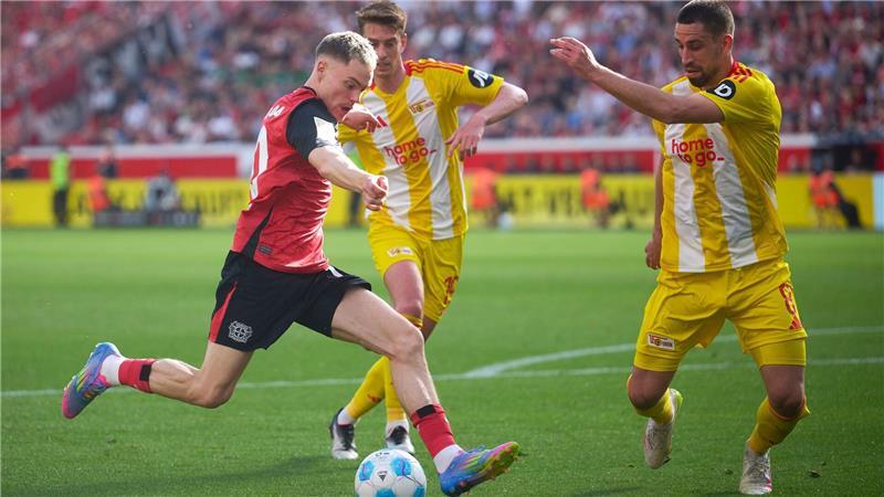 Titelträume schwinden: Leverkusen stolpert gegen Union Florian Wirtz feierte fünf Wochen nach seiner Verletzung sein Comeback.