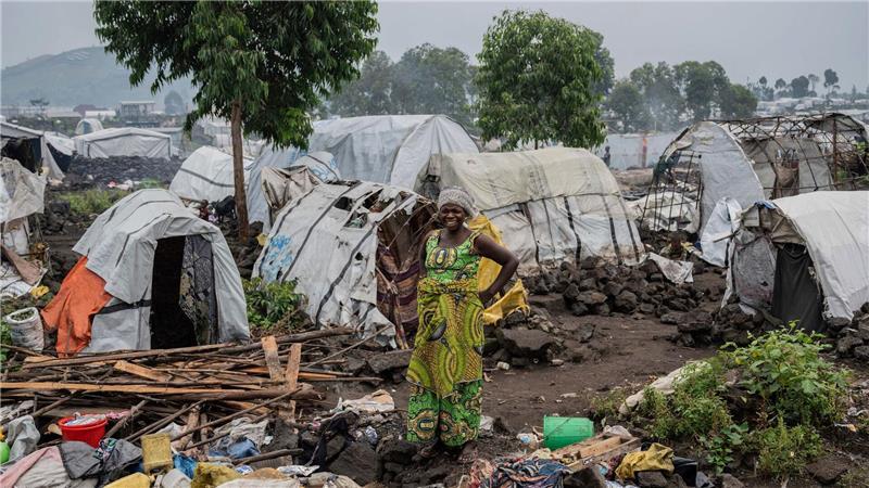 Flüchtlingslager im Ostkongo (Archivbild)