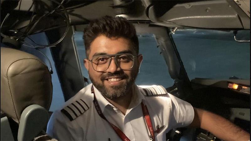 Flugkapitän Smit Machchhar wurde für seinen Einsatz im Cockpit nun in den Vereinigten Arabischen Emiraten geehrt. (Archivbild)