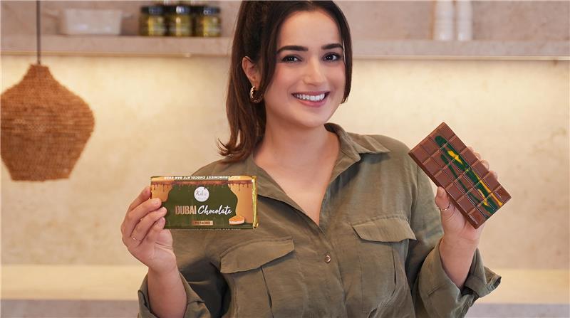 Food-Influencerin Kikis Kitchen bringt ihre Dubai-Schokolade von diesem Dienstag an bei Kaufland in die Regale.