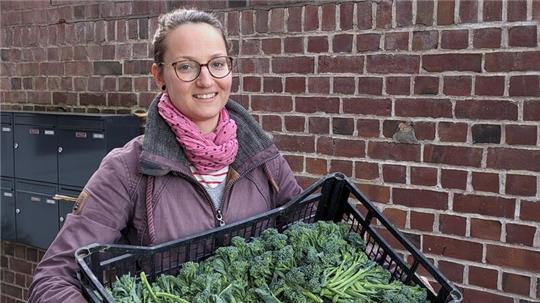 Foodsaverin Lena Holst.
