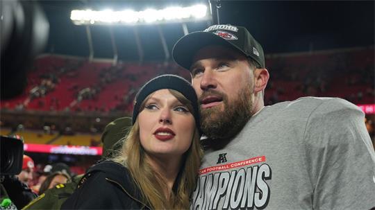 Football-Profi Travis Kelce (36) hat über seine Hochzeit mit Popstar Taylor Swift (36) gesprochen. (Archivbild)