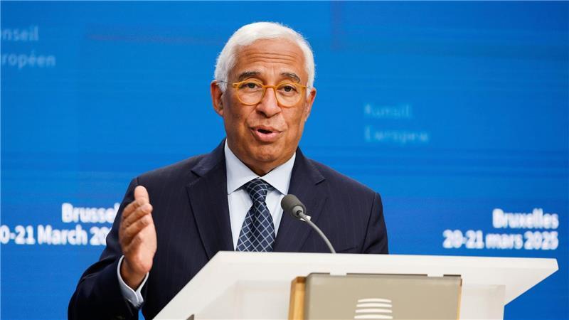 Fordert in Reaktion auf die Politik von Trump Tempo bei Freihandelsverhandlungen mit anderen Partnern: EU-Ratspräsident António Costa. (Archivbild)