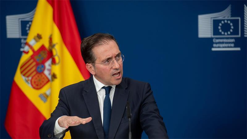 Geheimdienst warnte vor Massenankunft von Migranten in Ceuta Fordert noch mehr EU-Unterstützung: Spaniens Außenminister José Manuel Albares. (Archivbild)