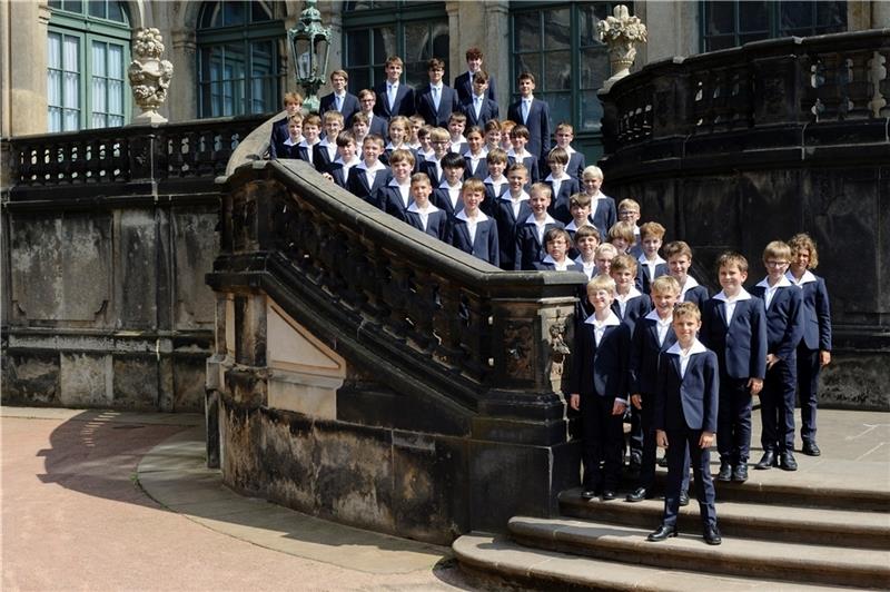 Dresdner Kreuzchor stimmt auf die Weihnachtszeit ein Foto: Grit Dörre